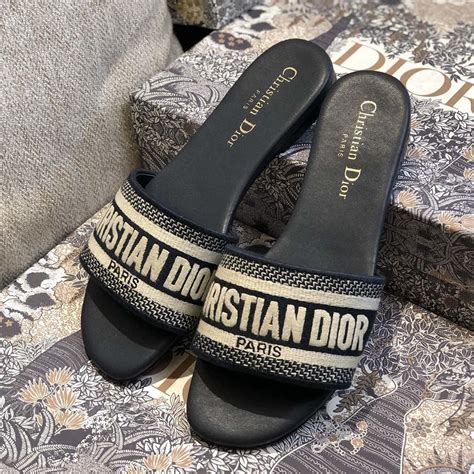 christian dior slides cheap